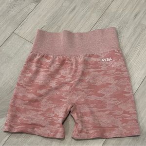 AYBL Pink Camo Shorts Size S